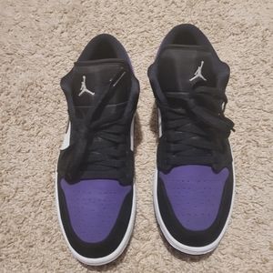 Jordan 1 low top Purple